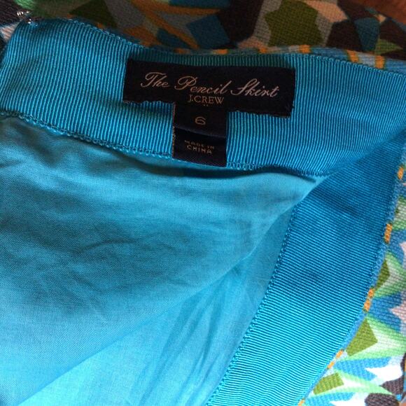 JCrew The Pencil Skirt Sz 6 - Picture 6 of 9